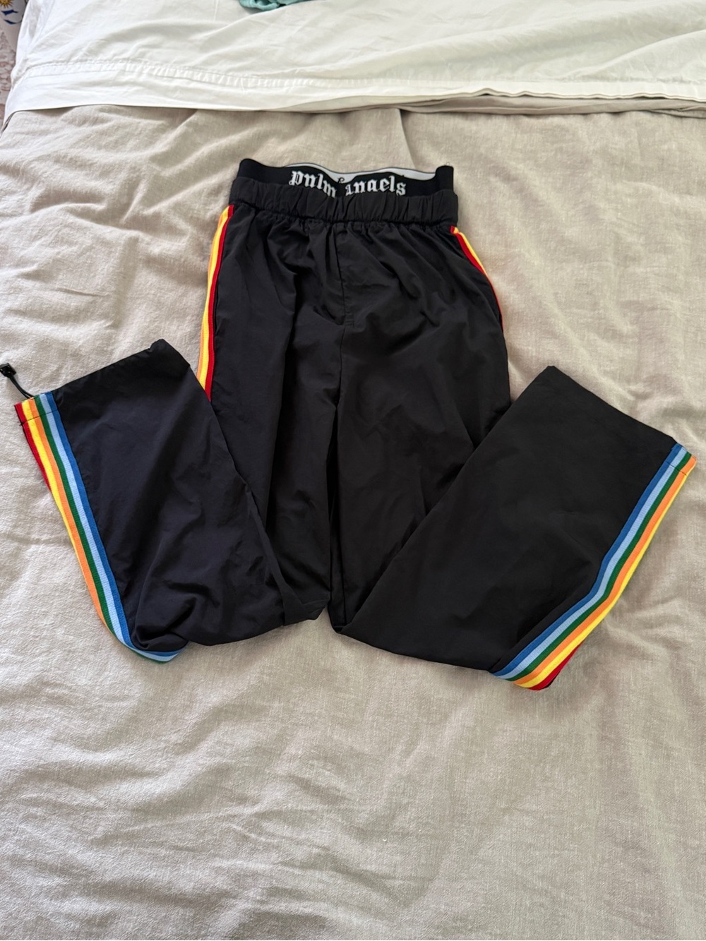 🌈 Palm Angels Rainbow Stripe Track Pants - NWT